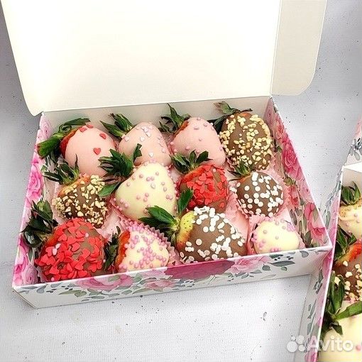 Клубника в шоколаде набор