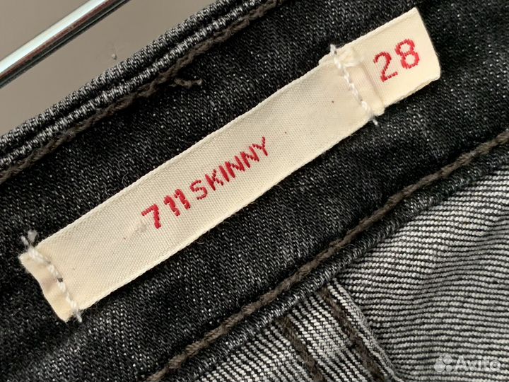 Джинсы Levis 711 28 оригинал