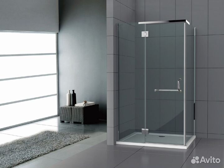 Стеклянные душевые перегородки