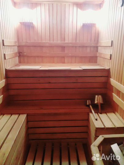 Сауна с бассейном