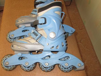 Роликовые коньки детские раздвижные 28-32 размер