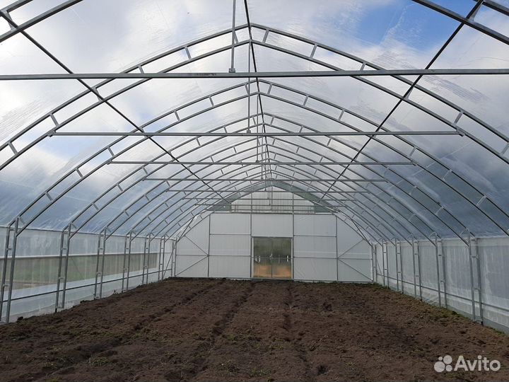 Теплица промышленная под пленку Супермодуль 10х50