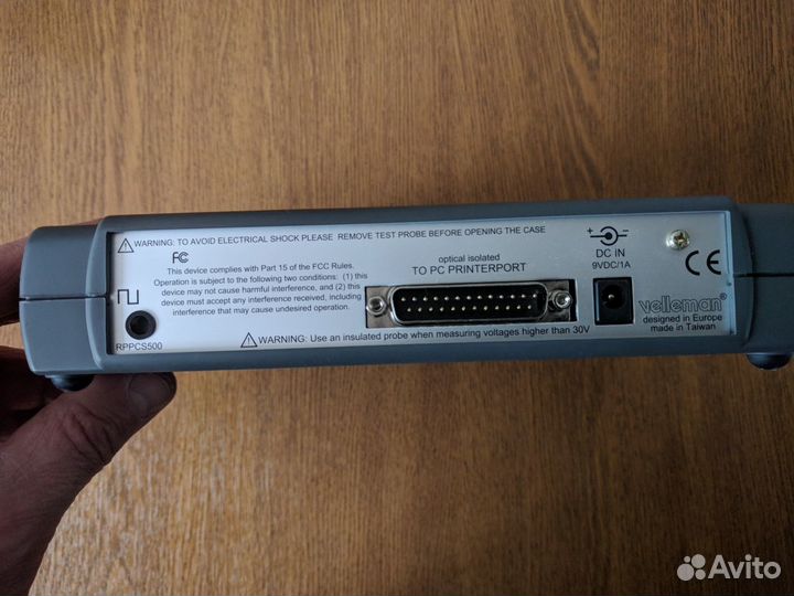 Осциллограф Pc-Lab 2000 velleman