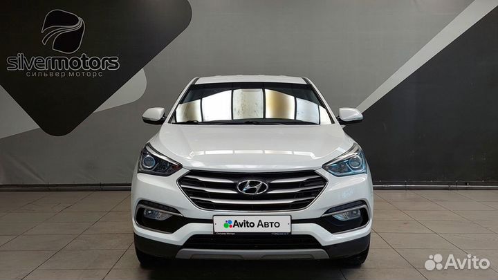 Hyundai Santa Fe 2.4 AT, 2017, 122 000 км