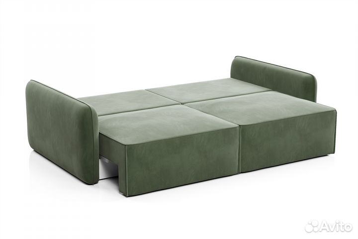 Диван прямой новый зеленый Портленд