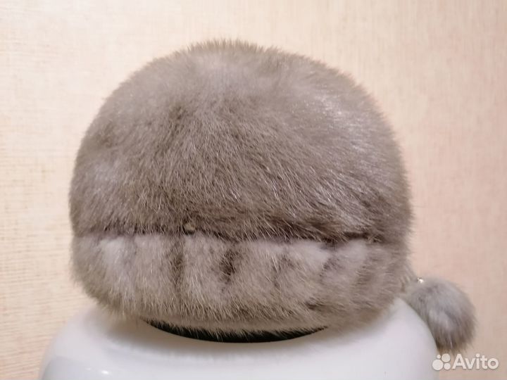 Шапка норковая женская