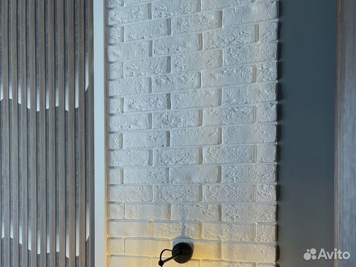 Декоративный камень с монтажом