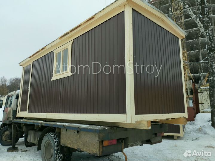 Деревянные бытовки с доставкой