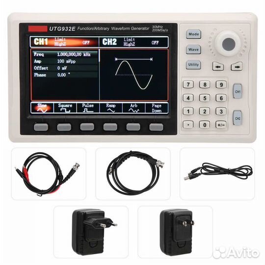 Генератор сигналов 2 канальный UNI-T UTG932E