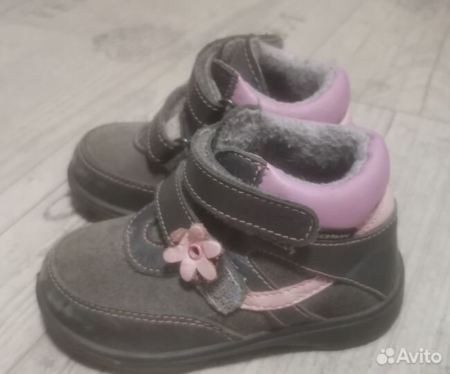 Ботинки для девочки котофей 22 размер
