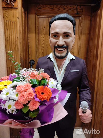 Ростовая кукла Стас Михайlov,поздравление,пародия