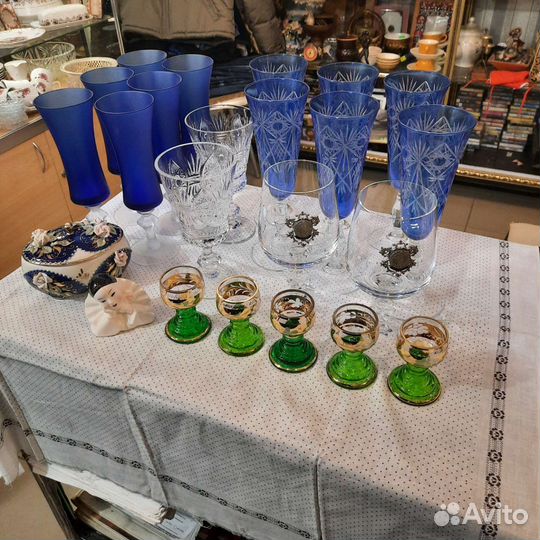 Рюмка.бокалы.стопки.винтаж.европа