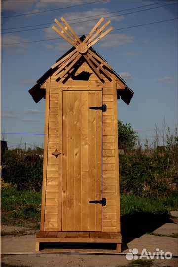 Дачный туалет с установкой HAT111