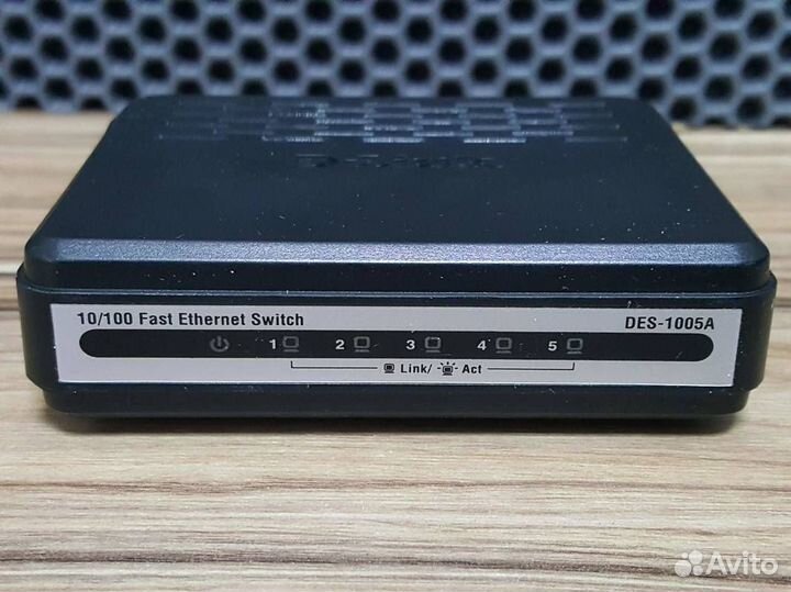 Коммутатор 5-ports D-Link DES-1005A