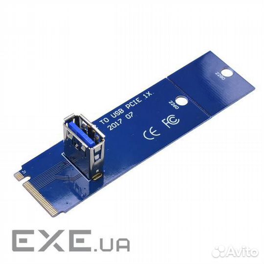 M.2 to usb pci-e 16X USB 3.0, Mini pcie на USB 3,0