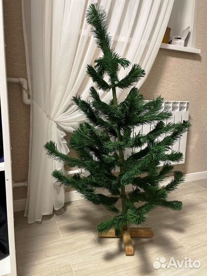 Елка пвх пушистая 140 см СССР 70 годов