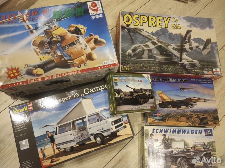 Сборная модель 1 24 1 72