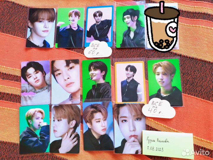 Stray kids карты из Dicon mini