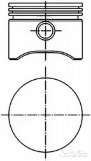 Kolbenschmidt 94132700 94 132 700 поршень компресс