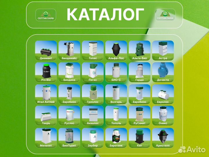Септик Биодека в кредит