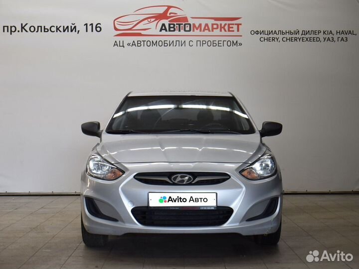 Hyundai Solaris 1.6 AT, 2012, 168 216 км