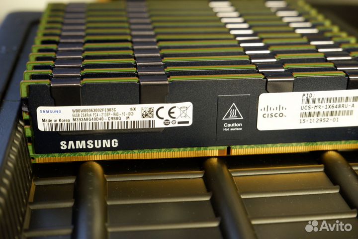 64Gb Серверная память DDR4 Samsung 2133P REG ECC