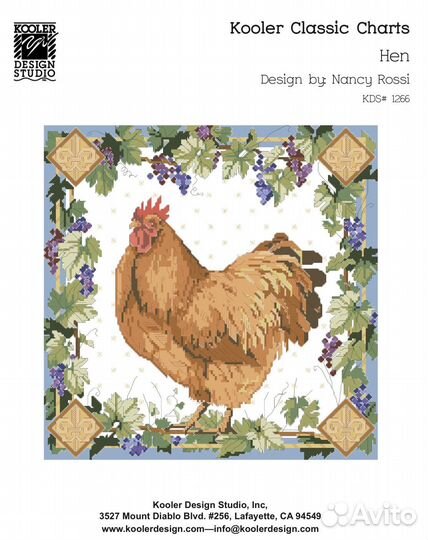 Любимые наборы Bucilla Rooster 42978 и Hen 42979