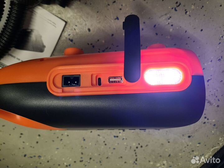 Насос для сапборда лодки аккумуляторный 20 psi