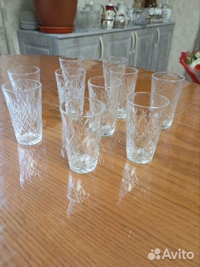 Хрустальные рюмки