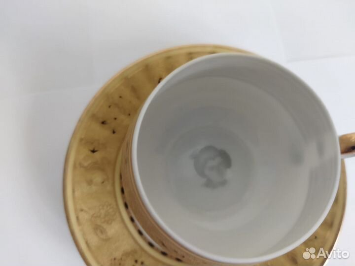 Кофейная пара костяной фарфор Англия