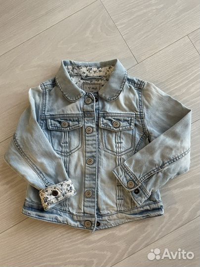 Джинсовая куртка next для девочки