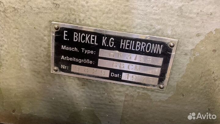 Полуавтоматическая перфорационная машина Bickel