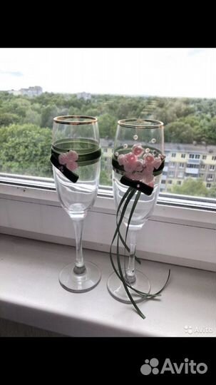 Свадебные бокалы