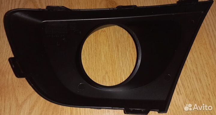 Оправа туманки Renault Daster 15-21 черн