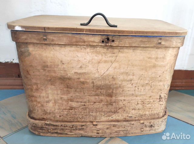 Ларь, лубяной короб начало XX века