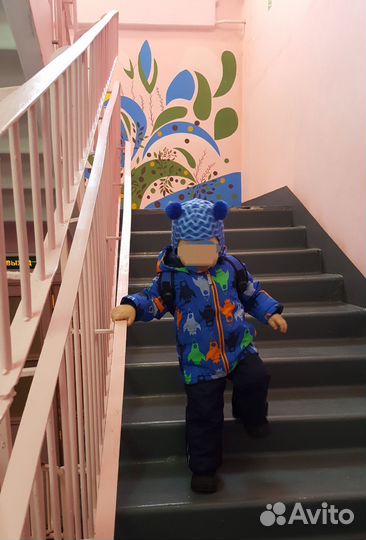 Шапка демисезоннная детская, 46-48 см