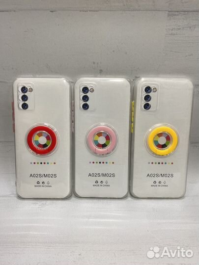 Чехол с кольцом samsung A02S
