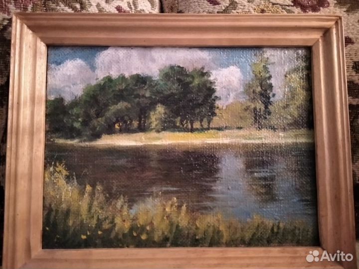 Картина на холсте маслом 