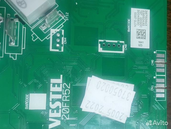 Модуль управления варочной панели. vestel 20FR52