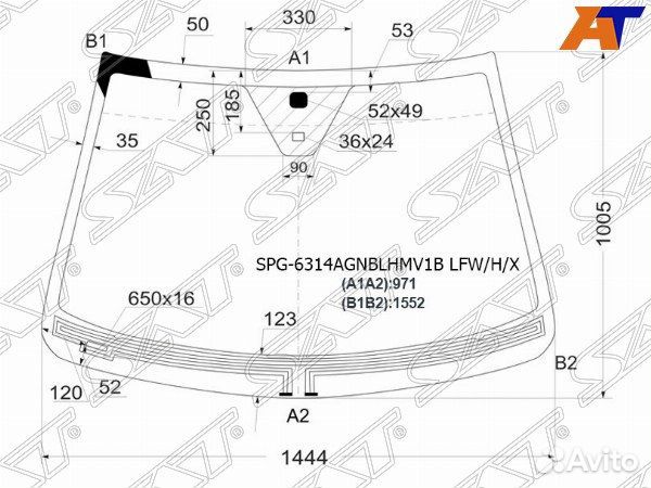 Стекло лобовое chevrolet captiva