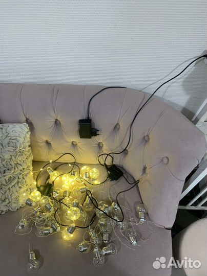 Гирлянда светодиодная ретро