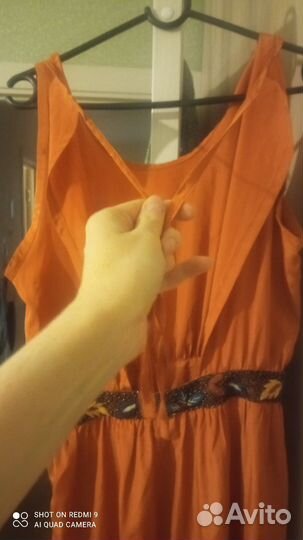 Летнее платье в пол