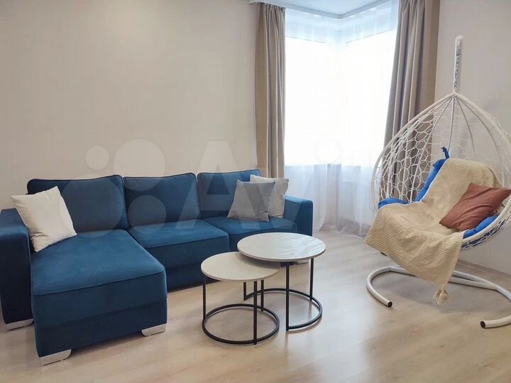 2-к. квартира, 50 м², 15/19 эт.