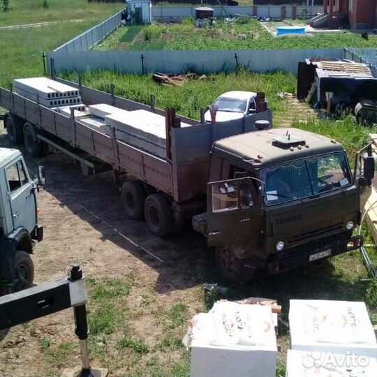 Грузоперевозки 20 т полуприцеп шаланда