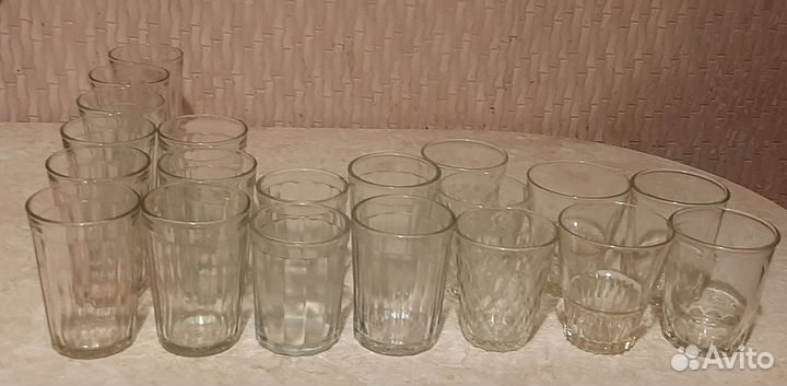 Стаканы граненые СССР