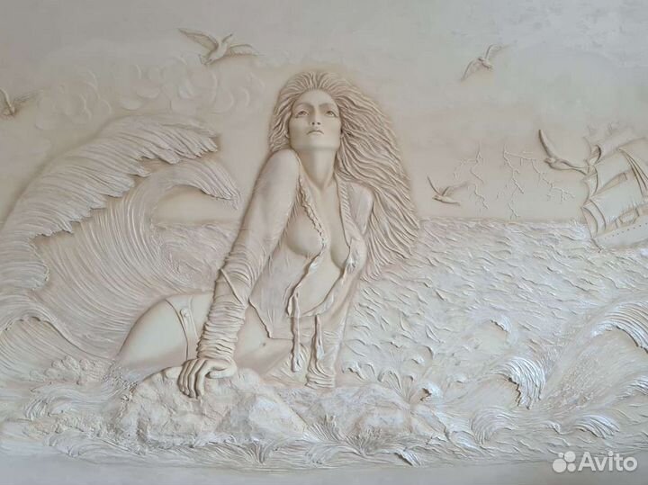 Барельеф на стену, барельефное панно