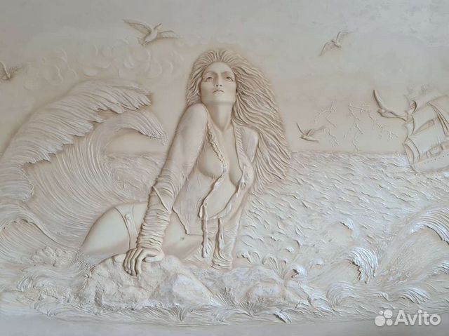 Барельеф на стену, барельефное панно