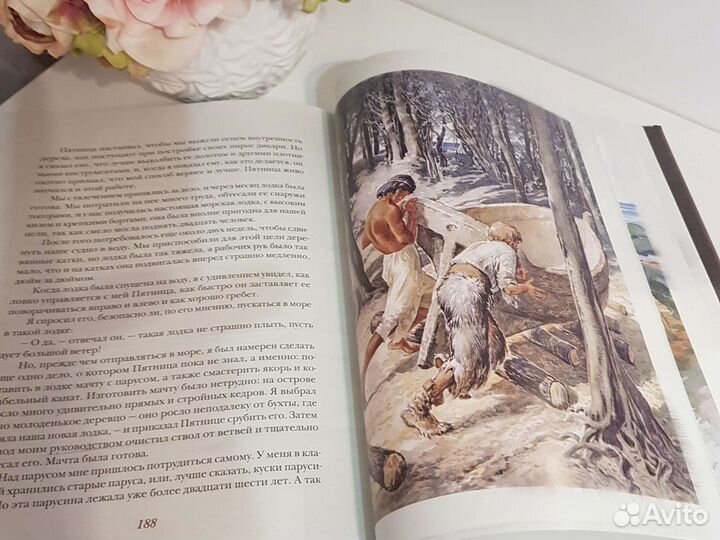 Книги Робинзон Крузо, Остров сокровищ,новая