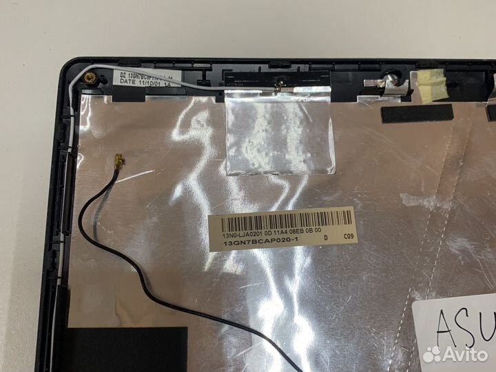 Крышка матрицы ноутбука asus x54