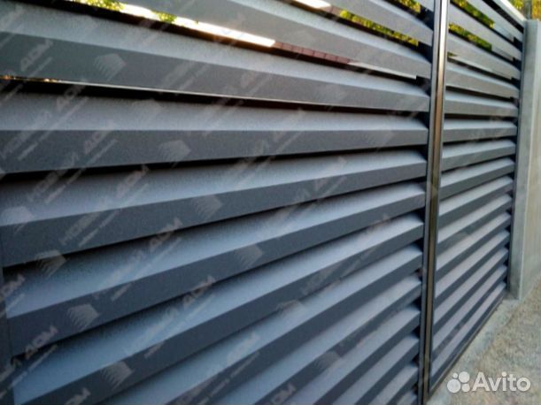 Забор-жалюзи